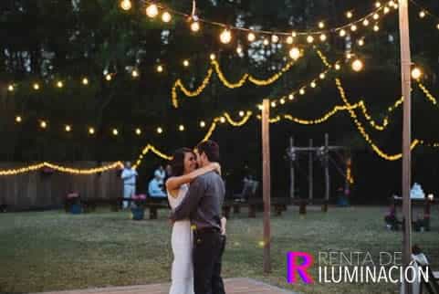 luces vintage para bodas